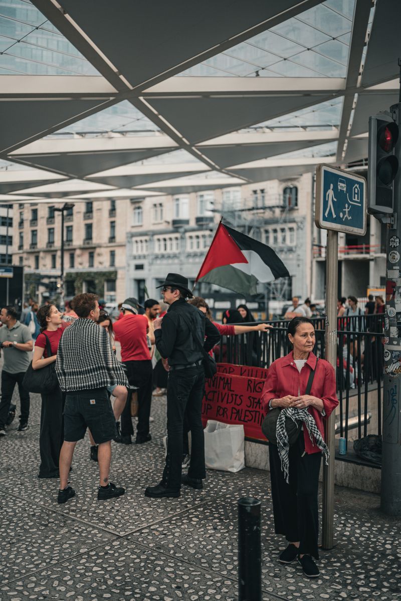 Gaza betoging Brussel