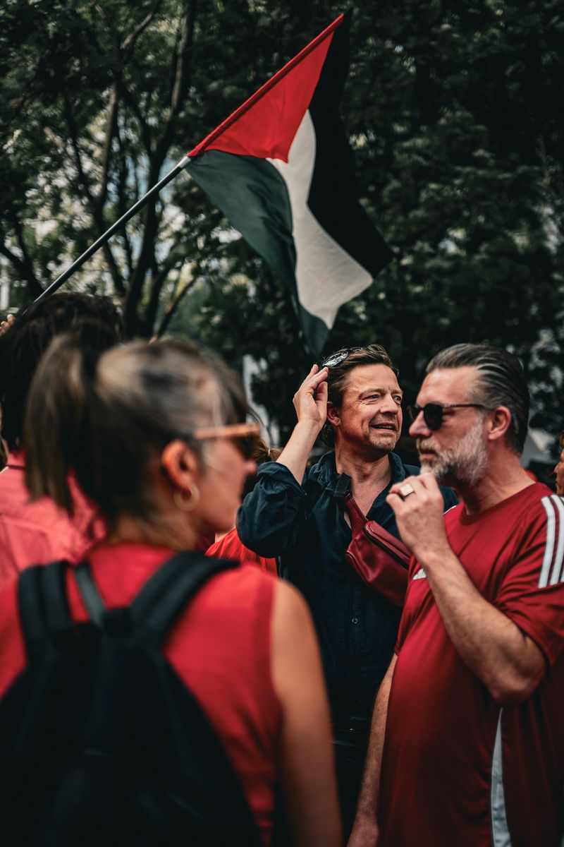 Gaza betoging Brussel