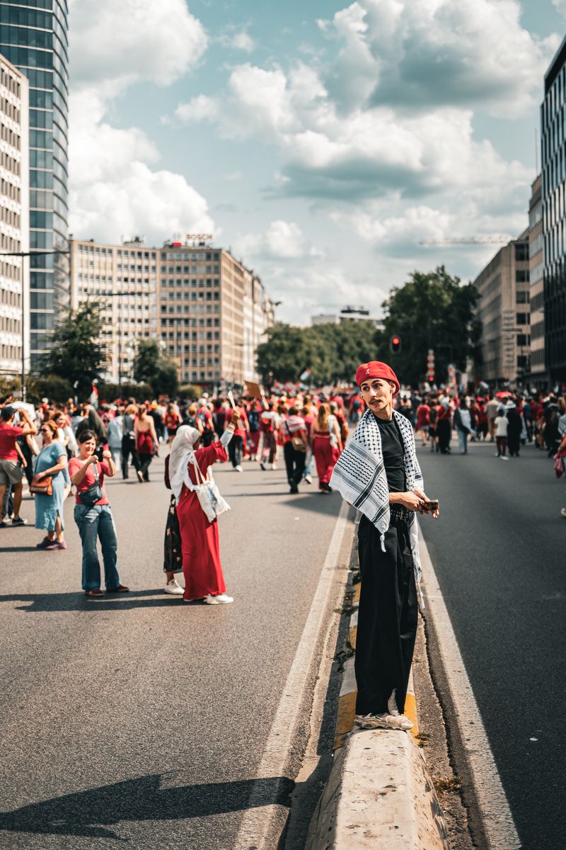 Gaza betoging Brussel