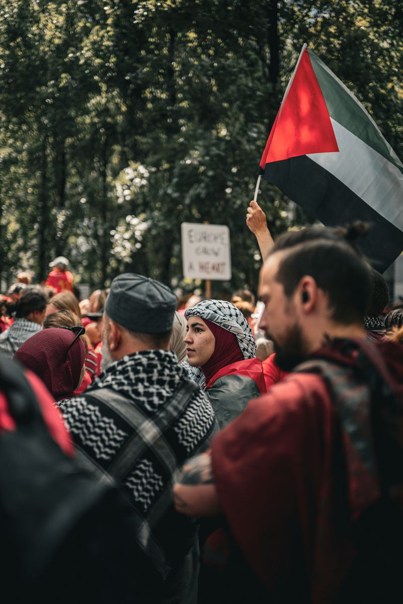 Gaza betoging Brussel