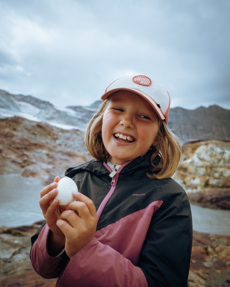 Color grading in the montains